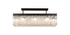 Burnaby Rectangular Pendant/Semi Flush 11 Light Brown Oxide